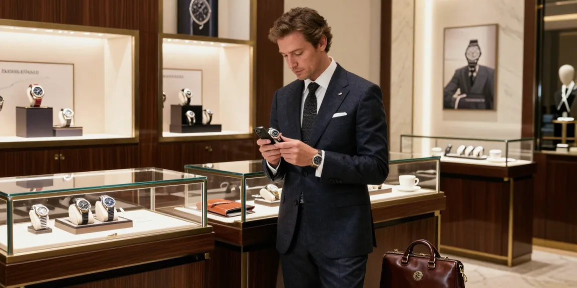 Shop for exquisite super clone watches showcasing luxury brands in a stylish boutique.