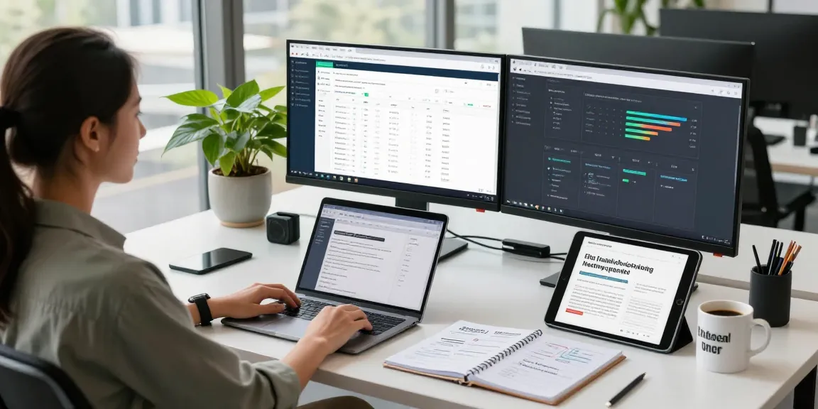 Engaging office scene illustrating LLG link indexing strategies with digital marketing analytics and SEO tools.