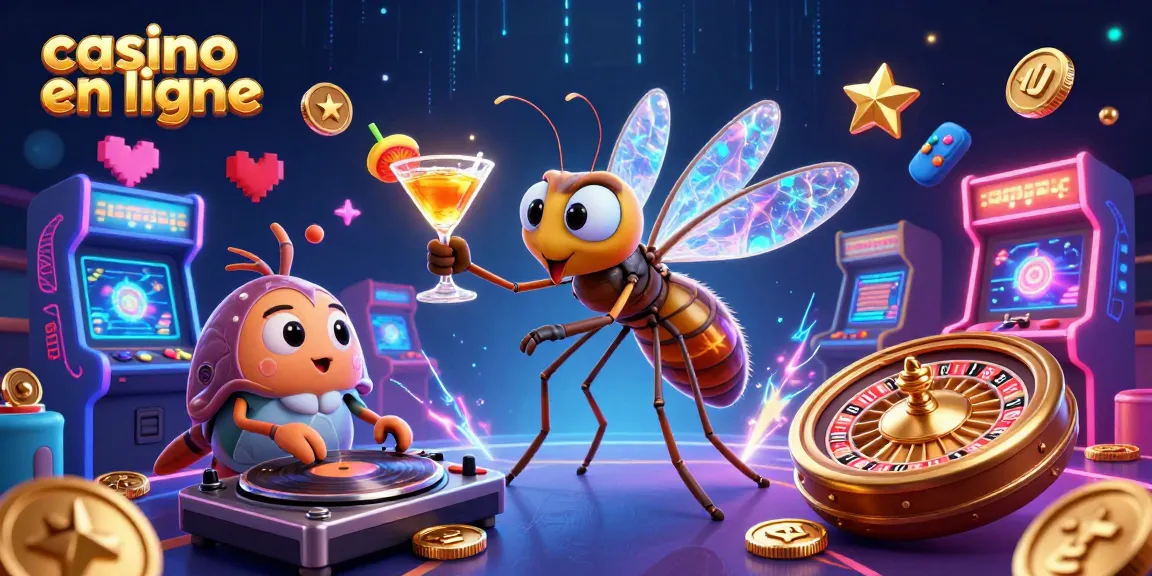 Jouez au casino en ligne avec un illustrateur 3D vibrant et dynamique, mettant en avant des personnages uniques.
