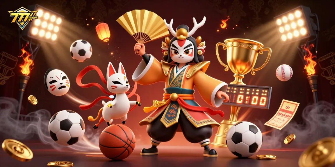 Engage with exhilarating gameplay at 777TIGER, featuring dynamic sports betting elements and vibrant casino visuals.