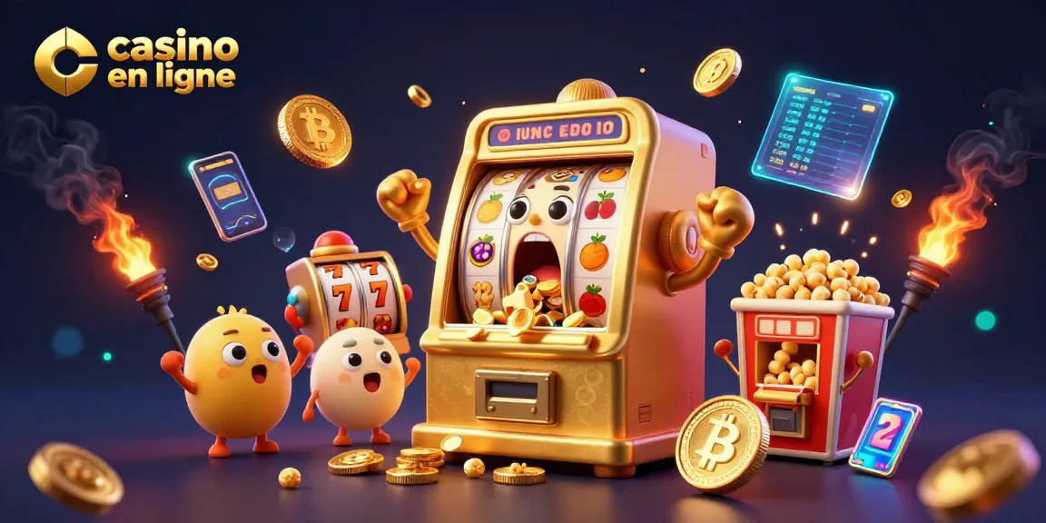 Festoyez au casino en ligne avec des machines à sous et des gains incroyables !