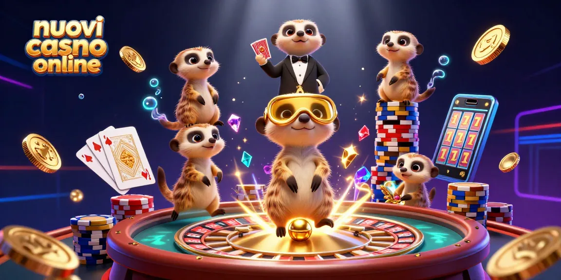 Divertiti nei nuovi casino online con animali che gestiscono un affascinante casinò!